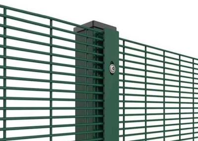 Q195 segurança da escalada do aço 2997mm anti que cerca a parede invisível de Clearvu