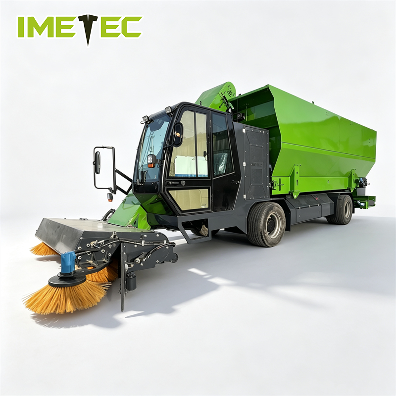 OEM Self Loading Silage Wagon Cattle Ranch Equipment for Scraper Forage Residue Cleaning