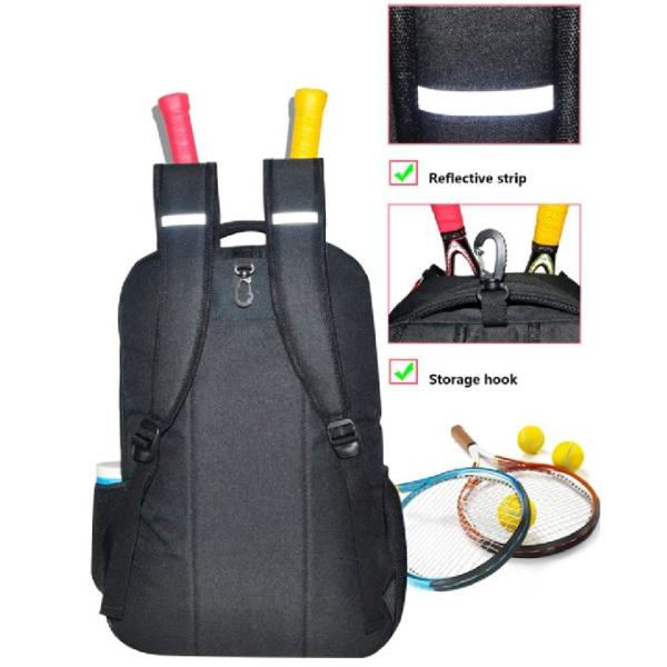 Custom Design Portable Sports Men Women Tennis Kits Backpack Racket Backpack Bag