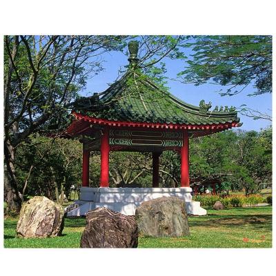 Arbours Prefab Chinese Style Pavilion 2.6m Garden Pavilion Wooden Gazebo