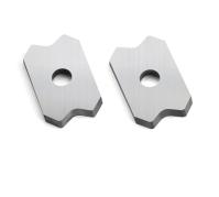 Couteau de profil de carbure pour le travail du bois 20x12x2mm 2R1.5