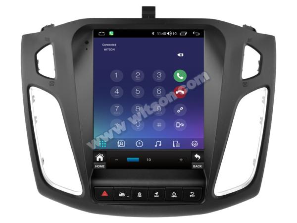 9.7'' Tesla Vertical Screen For Ford Focus 3 Mk3 2011-2017 Android Car Multimedia Player