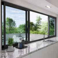 Windproof Waterproof Aluminium Sliding Window Heat Insulation For House Thermal Insulation Windows