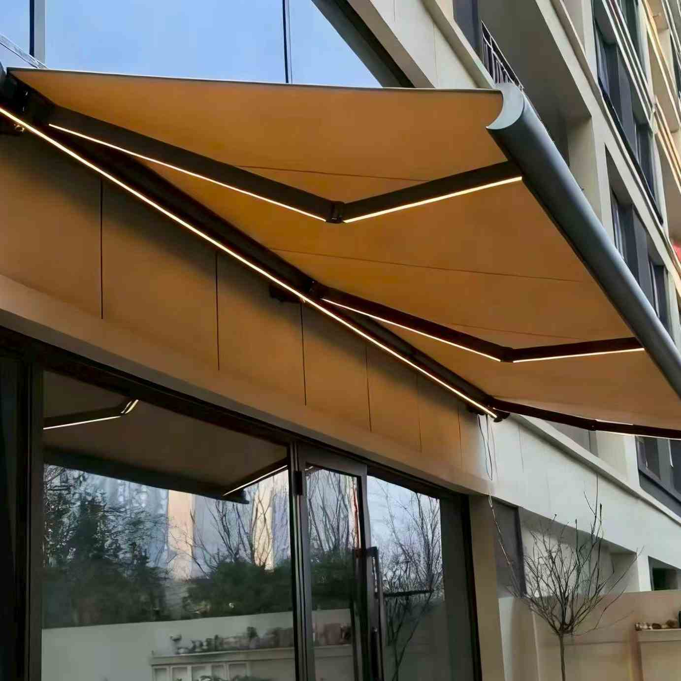 Cassette Retractable Awning for Residences, Villas, Shops & Clubs
