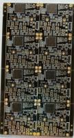 Vias vides de carte PCB d'ITEQ FR4 UPS les hauts TG avec de la résine ont branché Vias avec de l'or d'immersion