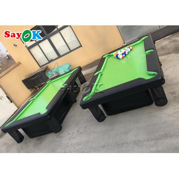 Раздувным бильярдный стол PVC игры 0.9mm боулинга загерметизированный воздухом раздувной со стойкой