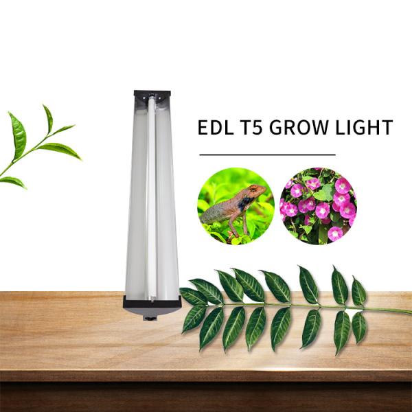 Artificial Sunlight T5 Grow Light Fixture , 2FT Crested Gecko Led Lighting 6400K