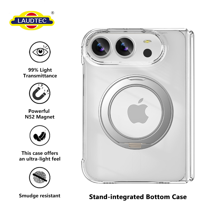 Wholesale HD Clear Foldable Phone Case for iPhone 18 Fold High Transmittance Ultra-Light OEM/ODM Supported