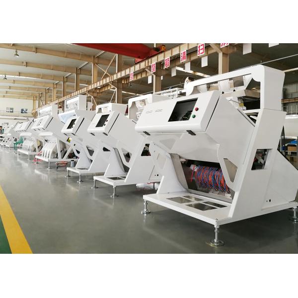 CCD Camera Wheat Color Sorter Machine 3 Chutes 1.5~3.0Tons/h