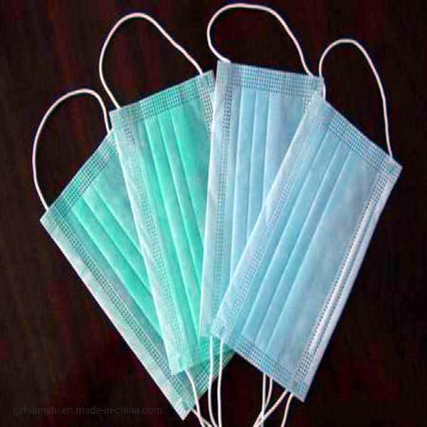 Blue Sterile Disposable Mask 3 Ply Face Medical Earloop Procedure Masks