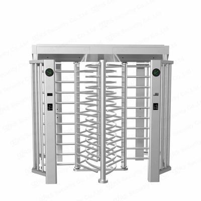 600mm 180 Degree Full Body Turnstiles Jail Vip Card System Rotating Barriers Door Motherboard