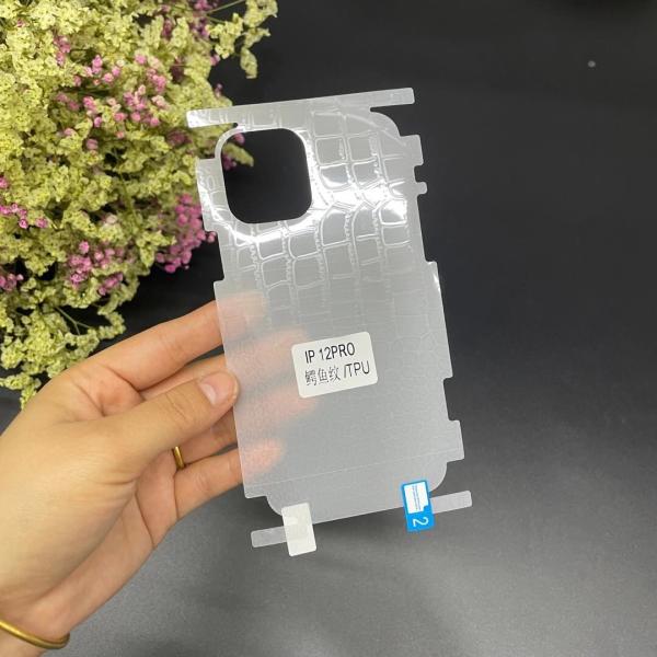 Protector de ecrã TPU transparente e flexível