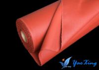 material revestido de la tela de la fibra de vidrio de la goma de silicona de 0.4m m para la cubierta flexible del aislamiento