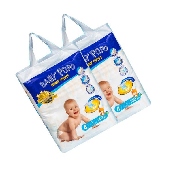 3D Leak Prevention Channel Newborn Baby Diapers Disposable Waterproof Nappies
