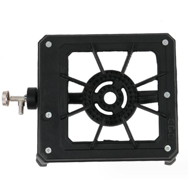 Factory supply outdoor barbecue hiking portable stove cast iron potting stove liquefied gas gas multi-eye stove wholesal