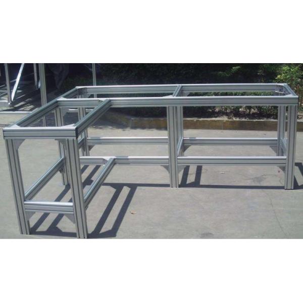 T3 - L'extrusion en aluminium de fente de T8 T, 6000 séries a expulsé la fente en aluminium de T