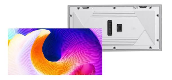 P6.67 Location Extérieure de Location RGB Haute Luminosité Économie d'Énergie Affichage LED Couleur Intégrale Coque Inférieure en Aluminium