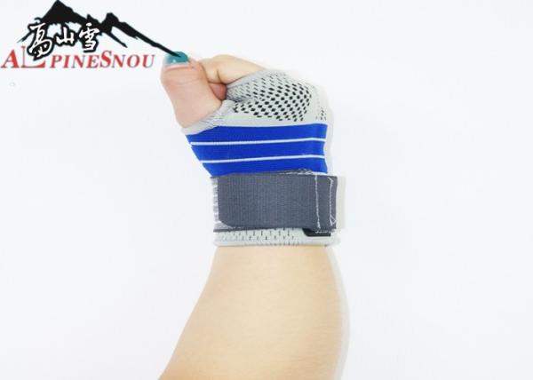 Durée de vie tricotée de vitesse de sports de silicagel longue de gymnase de protecteurs protecteurs de paume
