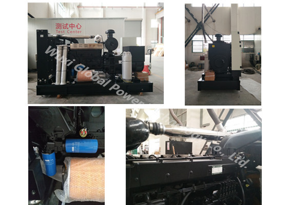 250KW 50HZ 400V 3P 4 Wires Industrial Generator Set With Low Emission