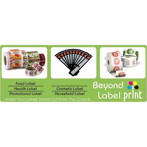 CMYK Vinyl Clothing Size Stickers Printing Adhesive Custom