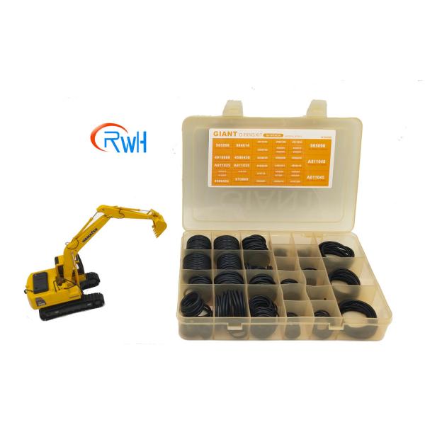 383 цвет набора NBR 90 колцеобразного уплотнения Хитачи ПК/NBR 70 материальный черный