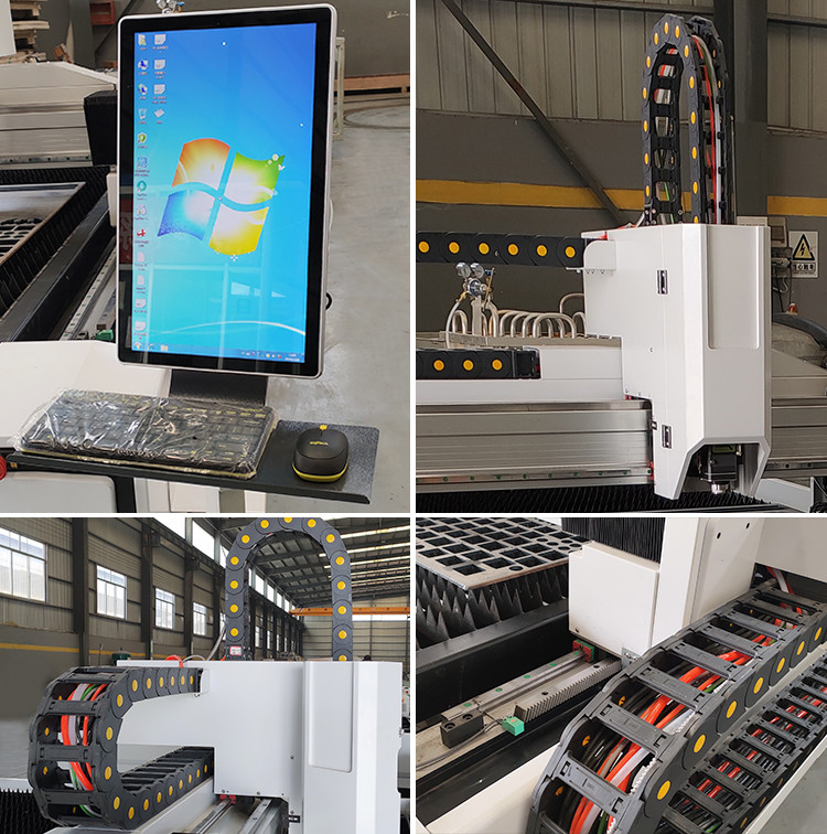 Воздушное охлаждение 1530 автомата для резки металла CNC 1KW 12 месяца гарантии