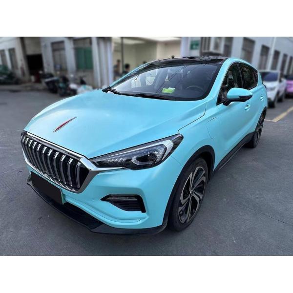 Color Wrap Film Anti Scratch Electric Light Tifany Blue Self Healing Wrap Dry Apply