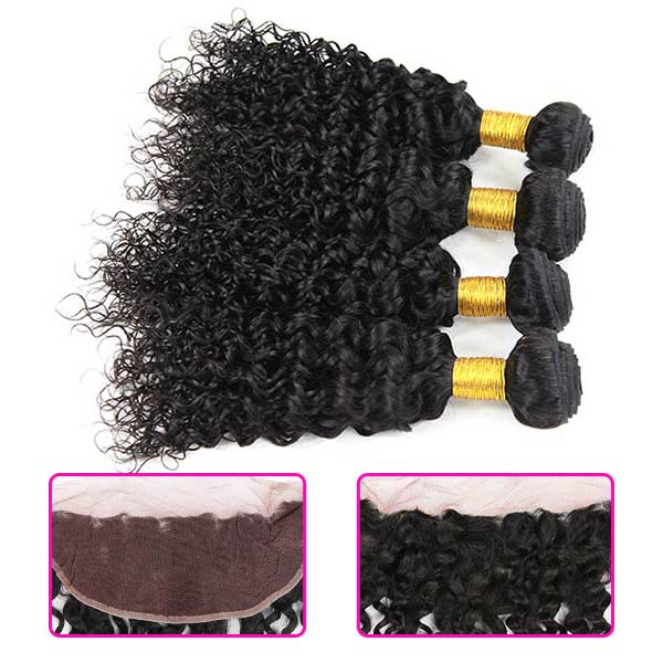 8A Virgin Malaysian Remy Deep Curly Human Hair Weave No Synthetic Hair