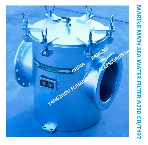 Seawater Filter - Main Seawater Filter - Main Seawater Filter A250 CB/T497