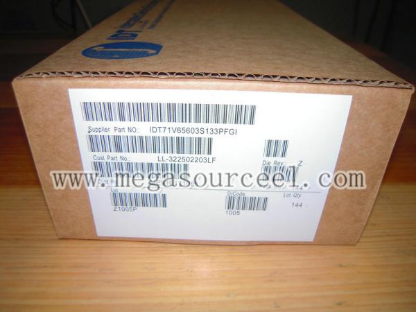 Integrated Circuit Chip IDT71V65603S133PFGI---256K x 36, 512K x 18 3.3V Synchronous ZBT SRAMs 
