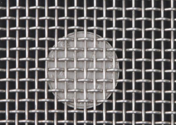 Decorative Galvanized Lock Crimp Woven Wire 1.0m-30m Plain Weave