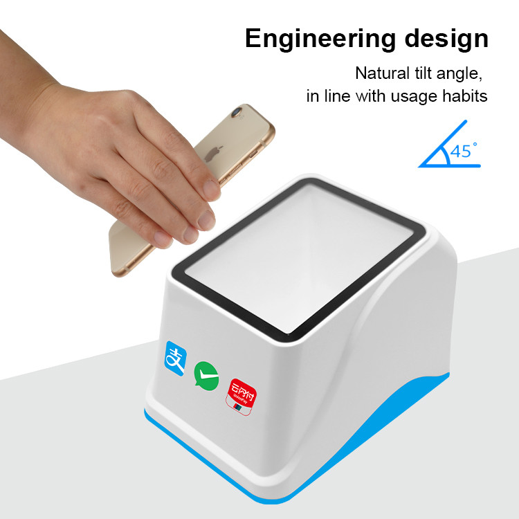 Рабочий стол USB блока развертки штрихкода POS CMOS 1D 2D для мобильной оплаты
