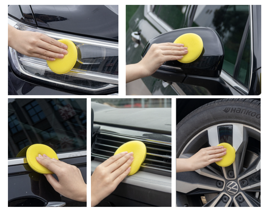 Car Foam Wax Applicator Pads Ultra Soft Hand Applicators For Auto Care