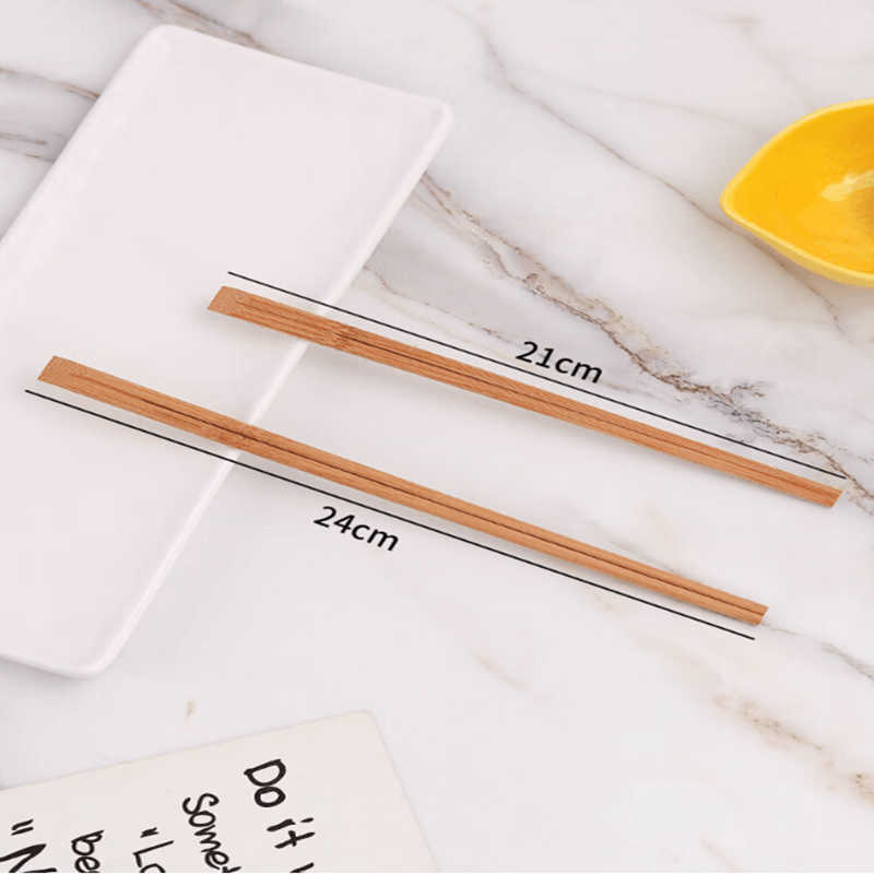 Occasion pour ménage/restaurant/hôtel Baguettes japonaises personnalisées Tensoge avec logo en bambou Écologiques et durables