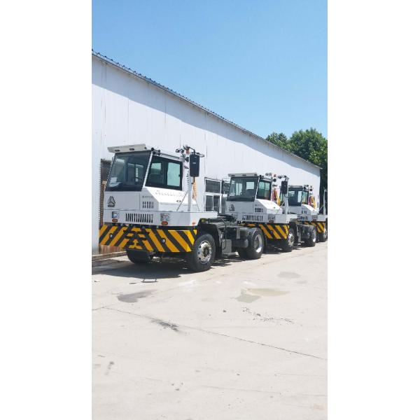 Sinotruk HOVA Euro 2 Terminal Lorry Tractor Truck 4x2 6 Wheel For Port
