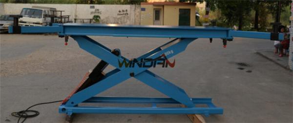 Vehicle Lifting Machinery Hydraulic Car Lift Static Loading Test Passed