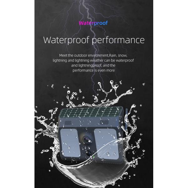 H.264 Solar WiFi Camera