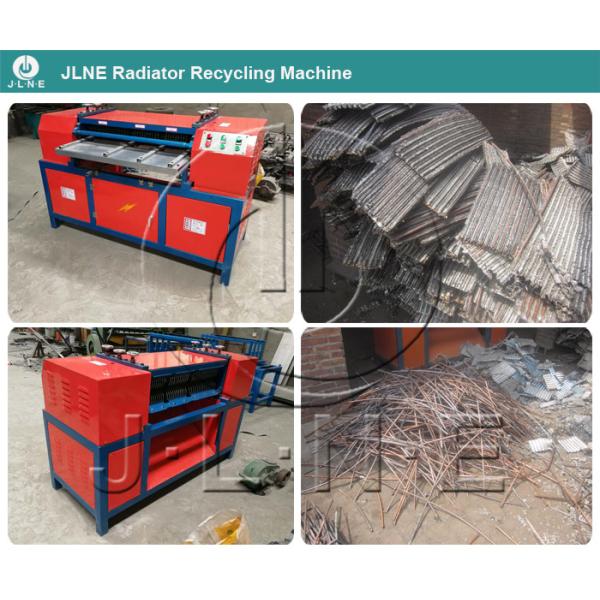 Copper Aluminum Radiator Scrap Metal Separator Full Automatic Industry