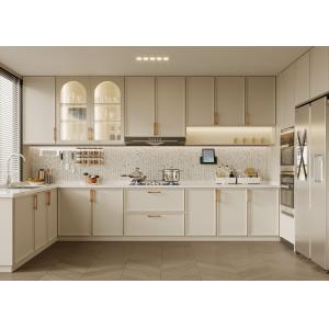 2026 Modern Furniture Luxury Customized Wood MDF Melamine Kitchen Cabinets