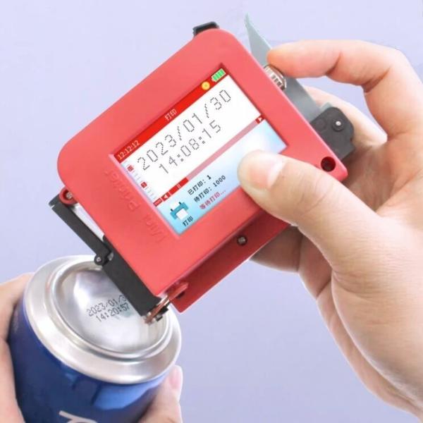 Dimensions 220X130X50MM Mini Plus Portable Thermal Inkjet Printer for Expiry Date Printing