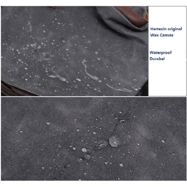 Brown Waterproof Luxury Leather Laptop Briefcase Mens With Handle