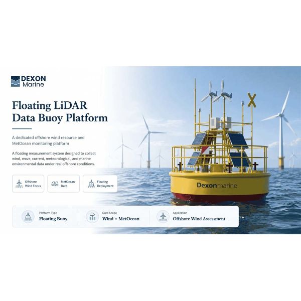 Offshore Wind Floating LiDAR Data Buoy Platform