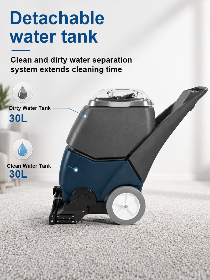 Sell Well 220V Electric Carpet Cleaner 380mm Wide Efficient Clean Remove Dirt Cold Water Cleaning Machine