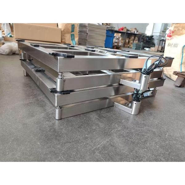 304 Stainless Steel 80x80cm Bench Scale Inox Heavy Duty Platform Scale 800kg
