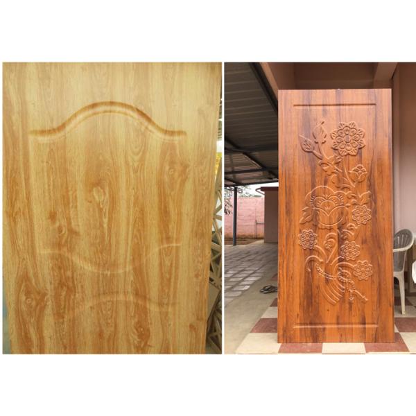Vacuum Wood Grain Machine For Wooden Door 3500mm*1500m Working table