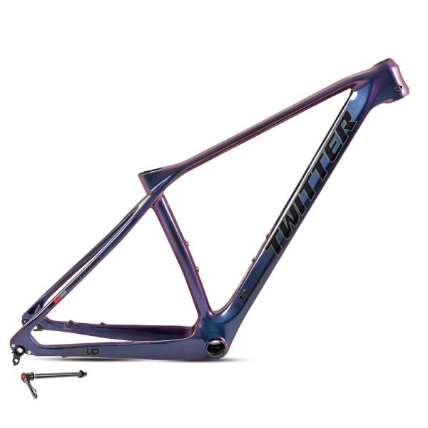 Pro quadro completo PREDADOR XC do Mountain bike da suspensão de 29 polegadas holográfico