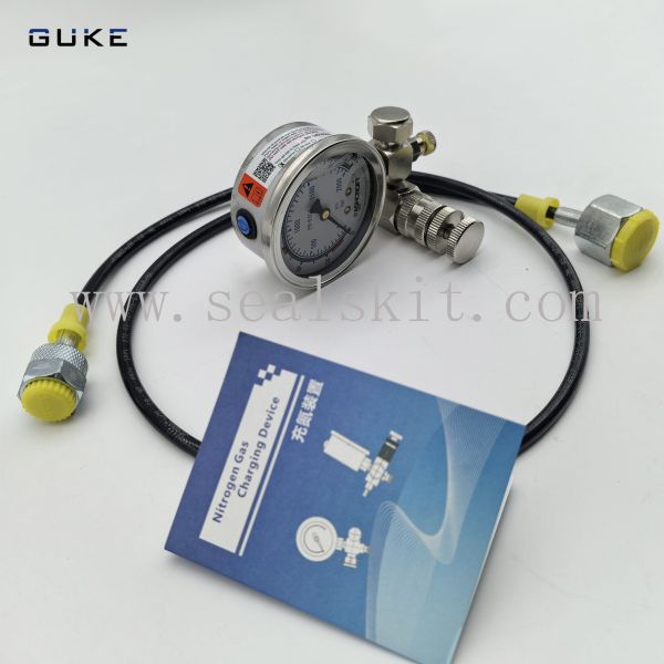 Nitrogen Gas Charging Device  For Hydraulic  Breaker Stanley  Gas charging kit