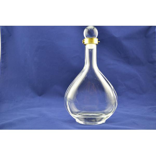 700ml 200ml 500ml 1 Liter Glass Cap Vodka Brandy Bottles for Clear Champagne Storage