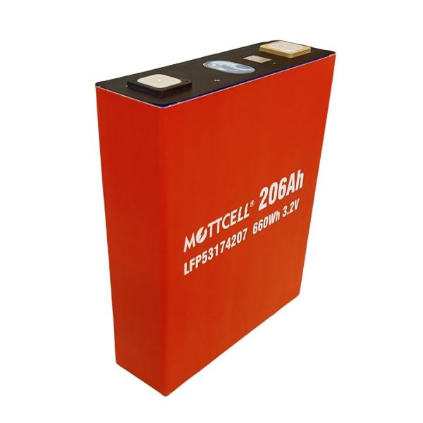 Células de bateria de 200Ah Sistema eficiente de armazenamento de energia de íons de lítio para uso interno/exterior