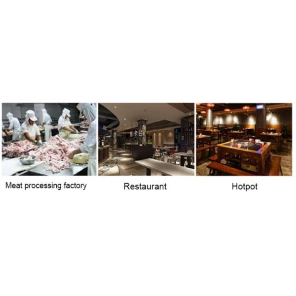 4PCS Блейд Банд Вила Мясо Режущая Машина Для Резания Замороженного Мяса